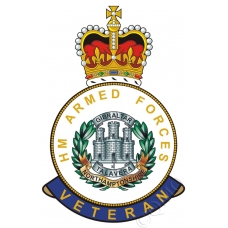 Northamptonshire Regiment HM Armed Forces Veterans Sticker